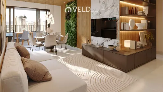 Apartamento com 2 Quartos à venda, 76m² no Setor Pedro Ludovico, Goiânia