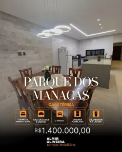 Casa de Condomínio com 3 Quartos à venda, 187m² no Parque das Aroeiras, Sertãozinho