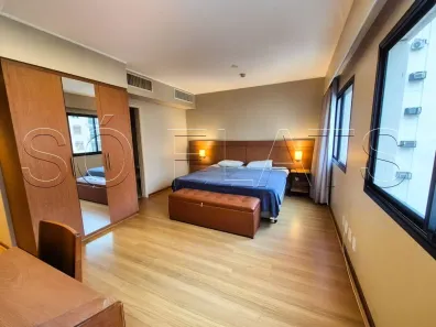 Apartamento com 1 Quarto para alugar, 26m² no Indianópolis, São Paulo