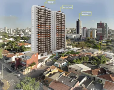 Apartamento com 2 Quartos à venda, 73m² no Vila Guaíra, Presidente Prudente