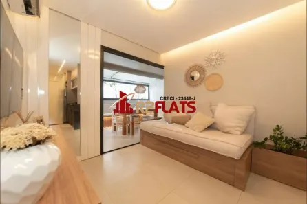 Flat com 1 Quarto à venda, 38m² no Campo Belo, São Paulo