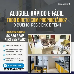 Kitnet com 1 Quarto para alugar, 29m² no Setor Sol Nascente, Goiânia