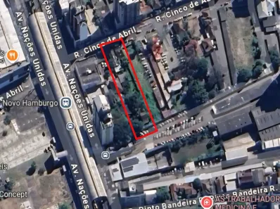 Lote/Terreno à venda, 1070m² no Centro, Novo Hamburgo