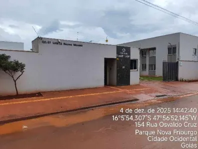 Apartamento com 2 Quartos à venda, 53m² no Mansões Recreio Mossoró, Cidade Ocidental
