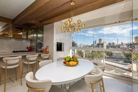 Apartamento com 3 Quartos à venda, 93m² no Mercês, Curitiba