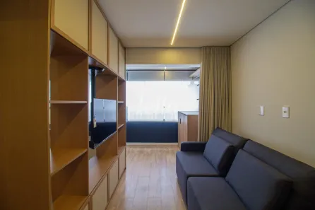 Apartamento com 1 Quarto para alugar, 35m² no Cerqueira César, São Paulo