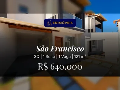 Casa com 3 Quartos à venda, 121m² no São Francisco, Serra