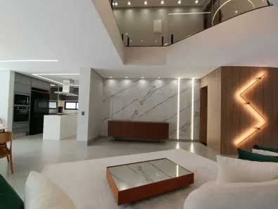 Casa de Condomínio com 3 Quartos à venda, 387m² no Jardins Madri, Goiânia
