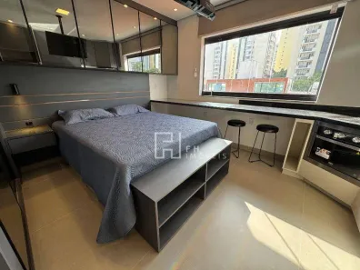 Apartamento com 1 Quarto para alugar, 27m² no Indianópolis, São Paulo