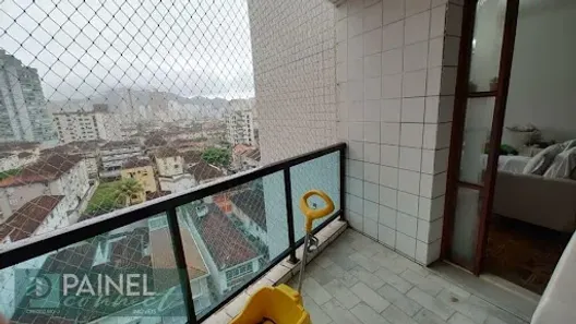 Apartamento com 3 Quartos à venda, 141m² no Gonzaga, Santos