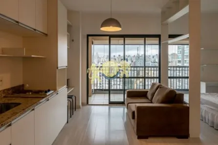 Flat com 1 Quarto para alugar, 42m² no Bela Vista, São Paulo