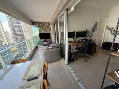 Apartamento com 1 Quarto à venda, 50m² no Cidade Monções, São Paulo