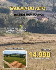 Lote/Terreno à venda, 500m² no Centro (Caucaia do Alto), Cotia