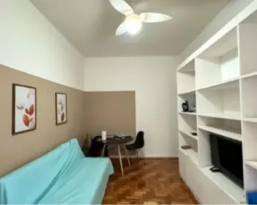 Apartamento com 1 Quarto para venda ou aluguel, 39m² no Copacabana, Rio de Janeiro