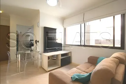 Flat com 1 Quarto à venda, 40m² no Indianópolis, São Paulo