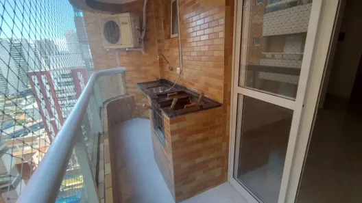 Apartamento com 1 Quarto para alugar, 45m² no Canto do Forte, Praia Grande