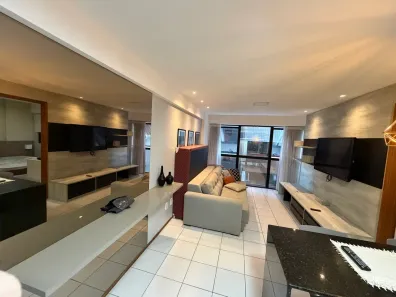 Apartamento com 1 Quarto para alugar, 47m² no Ponta Verde, Maceió