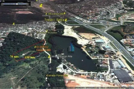 Lote/Terreno à venda, 10000m² no Ressaca, Itapecerica da Serra