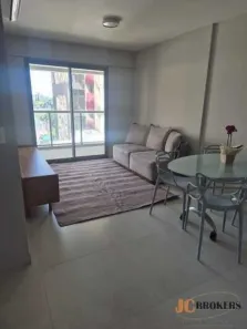 Apartamento com 1 Quarto para alugar, 51m² no Indianópolis, São Paulo