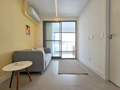 Apartamento com 1 Quarto para alugar, 37m² no Sumaré, São Paulo