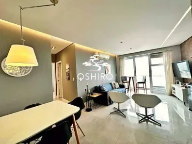 Apartamento com 2 Quartos para alugar, 106m² no Pompéia, Santos