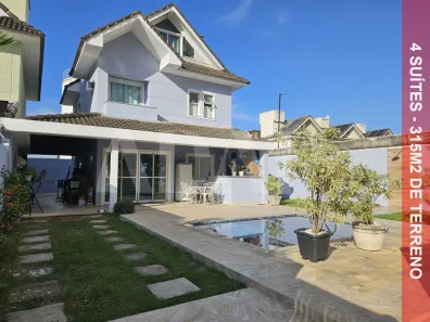Casa de Condomínio com 4 Quartos à venda, 203m² no Recreio dos Bandeirantes, Rio de Janeiro