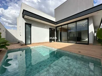 Casa de Condomínio com 3 Quartos à venda, 240m² no Recreio dos Bandeirantes, Uberaba