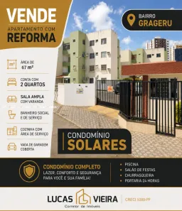 Apartamento com 2 Quartos à venda, 67m² no Grageru, Aracaju