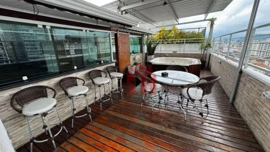 Cobertura com 3 Quartos à venda, 262m² no Campo Grande, Santos