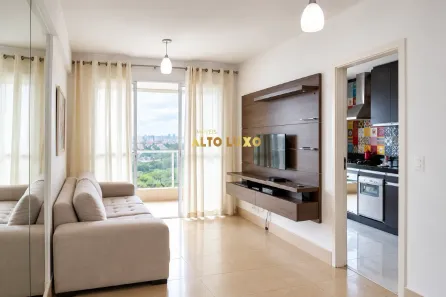 Apartamento com 3 Quartos para alugar, 87m² no Vila da Serra, Nova Lima