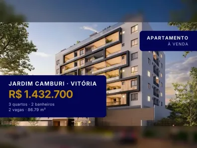 Apartamento com 3 Quartos à venda, 86m² no Jardim Camburi, Vitória