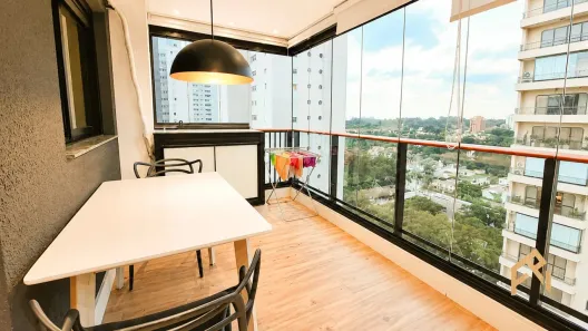 Apartamento com 1 Quarto para venda ou aluguel, 48m² no Jardim Santo Amaro, São Paulo