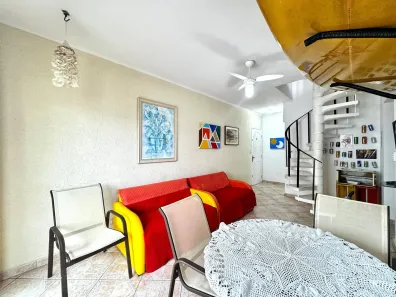 Cobertura com 2 Quartos à venda, 100m² no Jardim Las Palmas, Guarujá