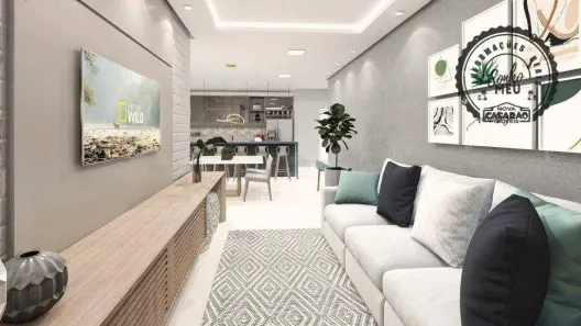 Apartamento com 2 Quartos à venda, 115m² no Ocian, Praia Grande