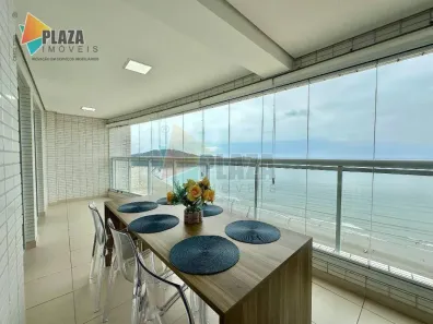 Apartamento com 3 Quartos para alugar, 105m² no Boqueirão, Praia Grande