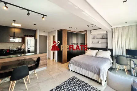 Flat com 1 Quarto para alugar, 39m² no Itaim Bibi, São Paulo