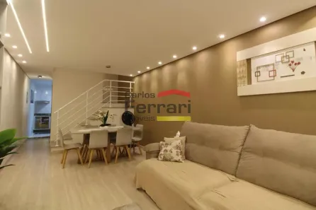 Casa de Condomínio com 3 Quartos à venda, 135m² no Jardim Fernandes, São Paulo