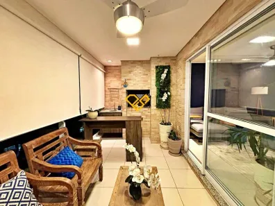 Apartamento com 3 Quartos à venda, 103m² no Ponta da Praia, Santos