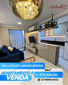 Apartamento com 2 Quartos à venda, 56m² no Valparaíso, Serra