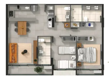 Apartamento com 3 Quartos à venda, 85m² no Setor Bueno, Goiânia