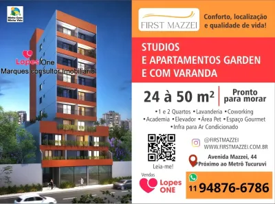 Apartamento com 1 Quarto à venda, 25m² no Vila Mazzei, São Paulo