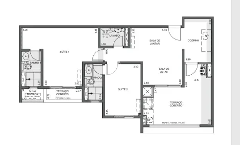 Apartamento com 2 Quartos à venda, 76m² no Vila Regente Feijó, São Paulo