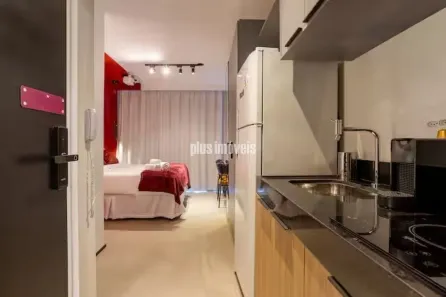 Apartamento com 1 Quarto à venda, 21m² no Indianópolis, São Paulo