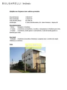 Galpão/Depósito/Armazém à venda, 1136m² no Centro, Jundiaí
