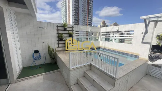 Cobertura com 2 Quartos à venda, 180m² no Pompéia, Santos