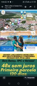 Lote/Terreno à venda, 240m² no Centro, Barra dos Coqueiros