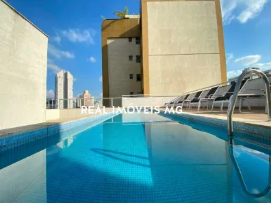 Apartamento com 1 Quarto para alugar, 56m² no Lourdes, Belo Horizonte