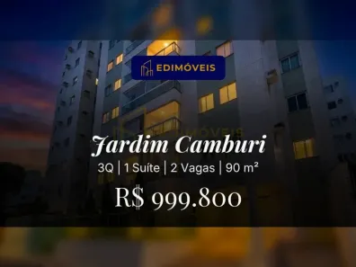 Apartamento com 3 Quartos à venda, 90m² no Jardim Camburi, Vitória