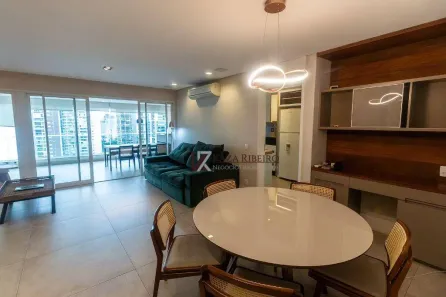 Apartamento com 2 Quartos para venda ou aluguel, 124m² no Brooklin Paulista, São Paulo