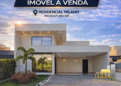 Casa de Condomínio com 3 Quartos à venda, 210m² no Residencial Milano, Indaiatuba